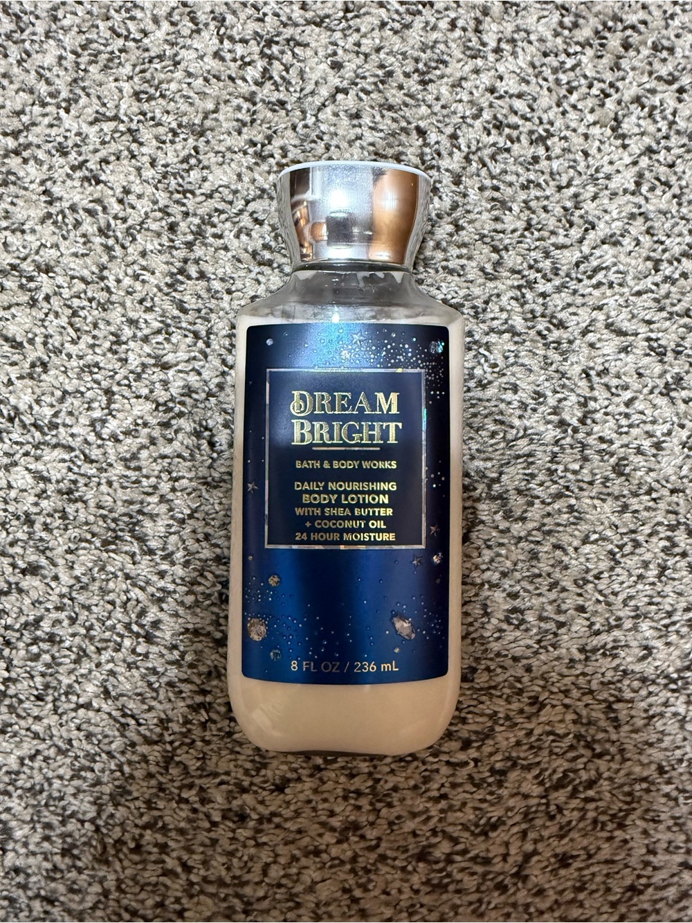 Bath & Body Works Dream Bright Lotion - Blue & Silver